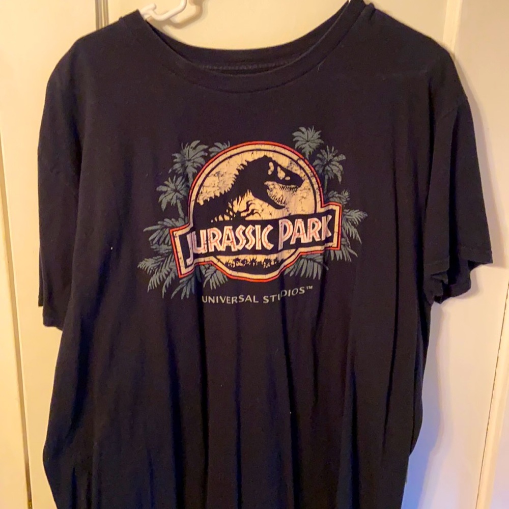 Jurassic Park Distressed Tee